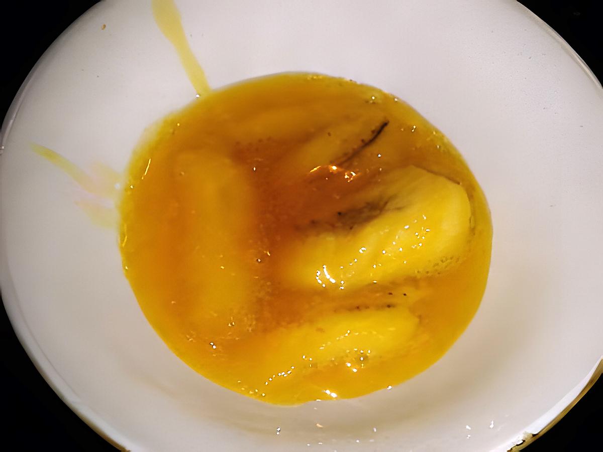 recette Banane à l'orange