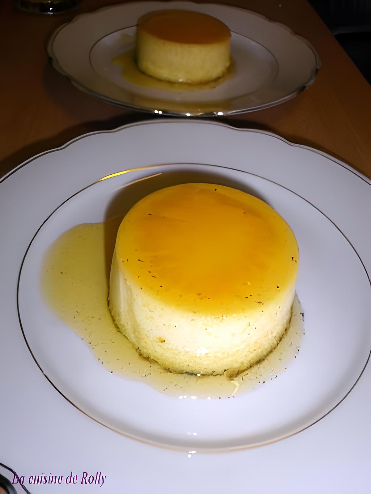 recette Crème caramel de Christophe Felder