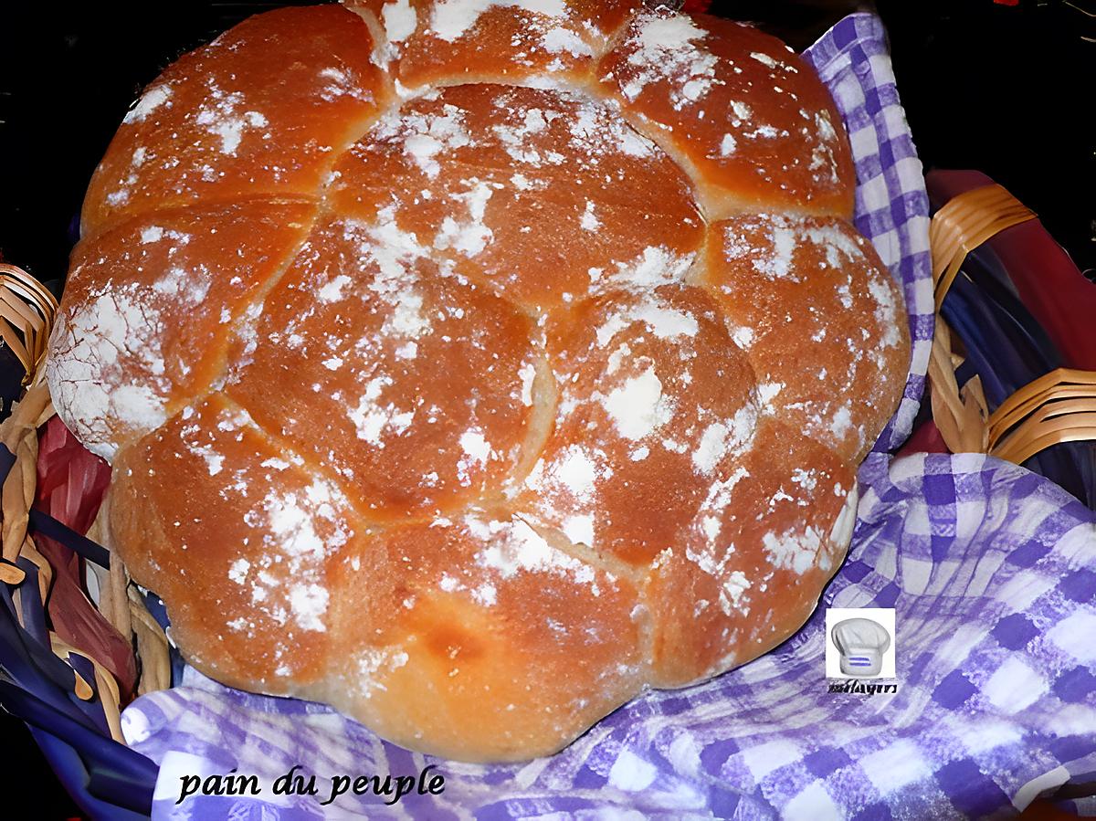 recette pain du peuple