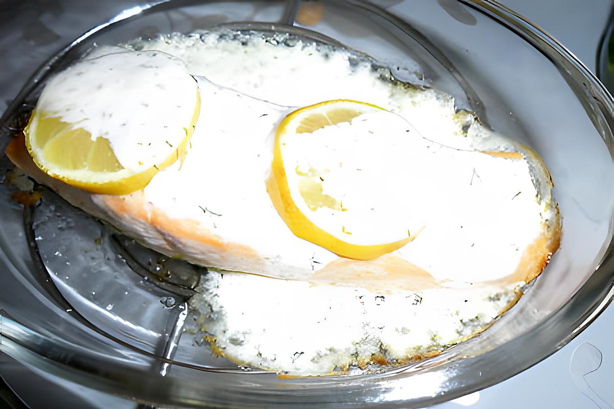 recette pavé de saumon citron - aneth