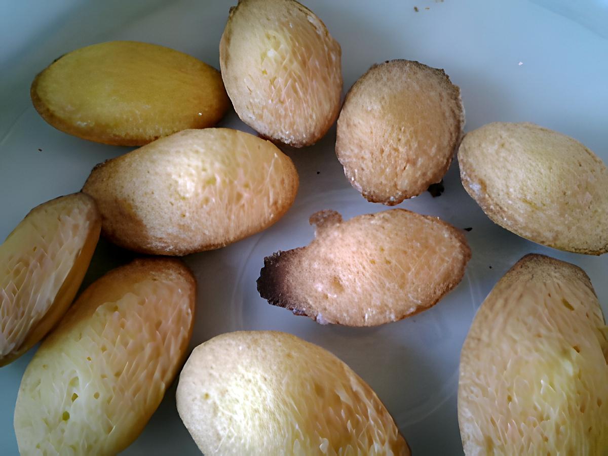 recette madeleines gourmandes