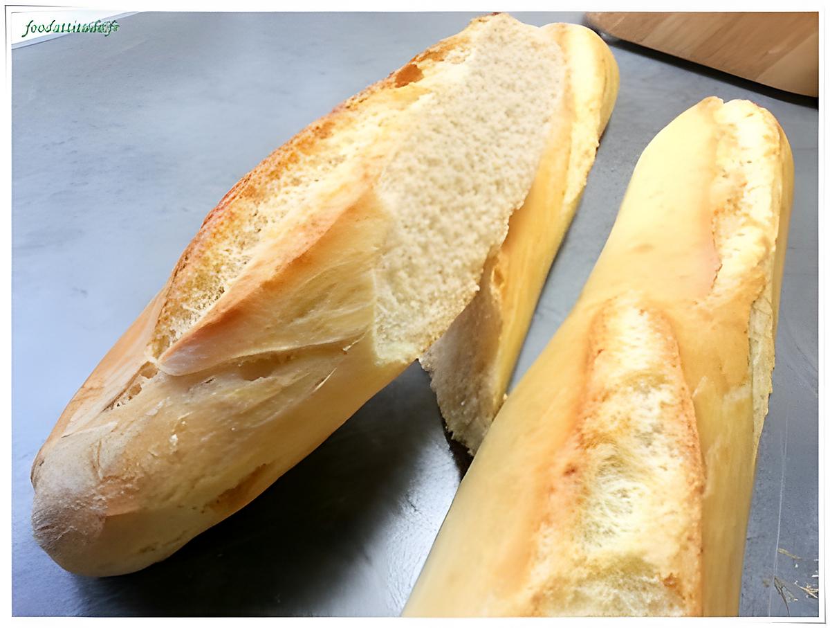 recette Baguette maison en 1h30 MAXI.