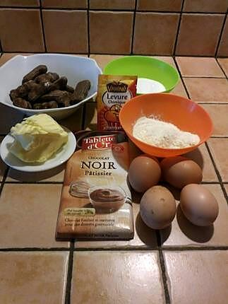 recette Gâteau au chocolat et oursons