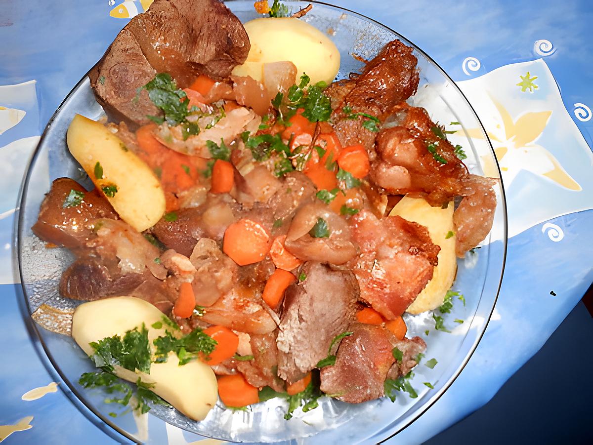 recette Boeuf mode aux carottes