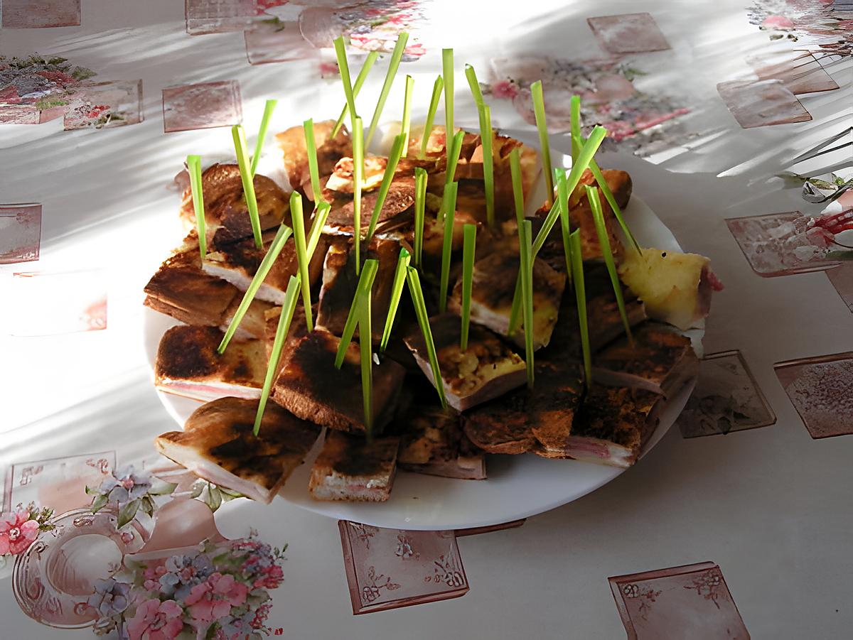 recette Mini croque Monsieur