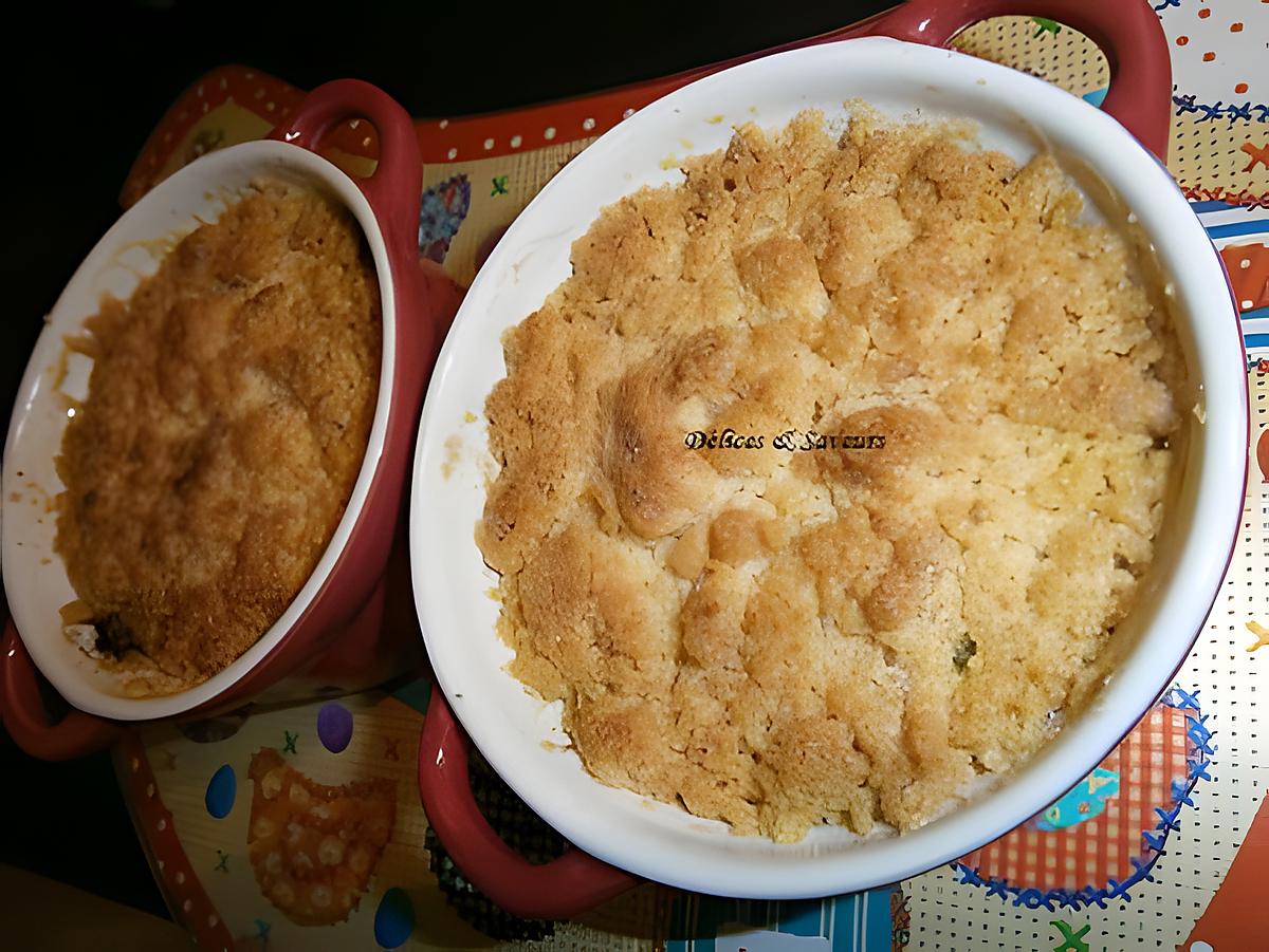 recette Crumble de courgettes au parmesan