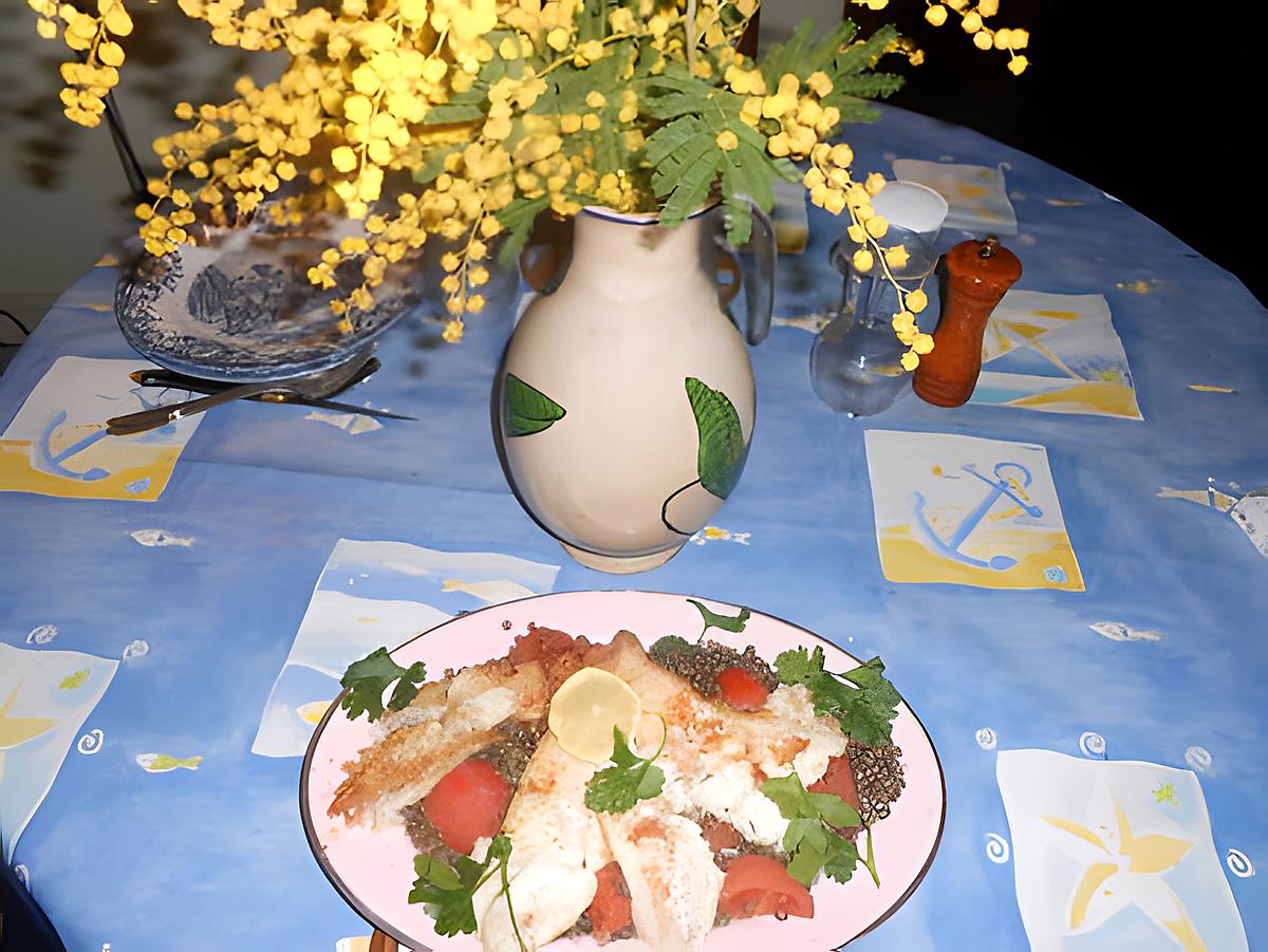 recette Filets d eglefins aux lentilles a la reine