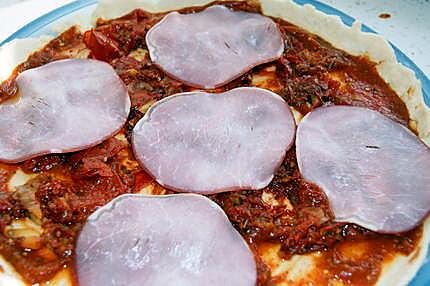 recette La pizza  "mamyloula"