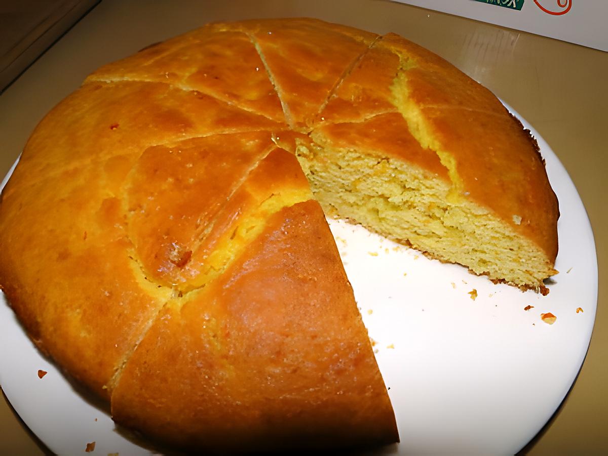 recette Gâteau à l'orange et à la crème aigre