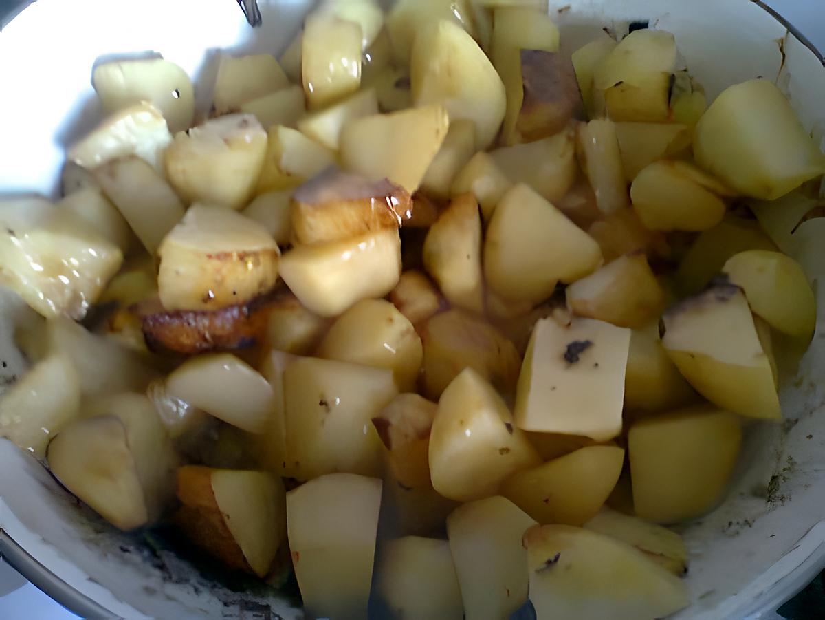 recette pommes de terre à l'oignon
