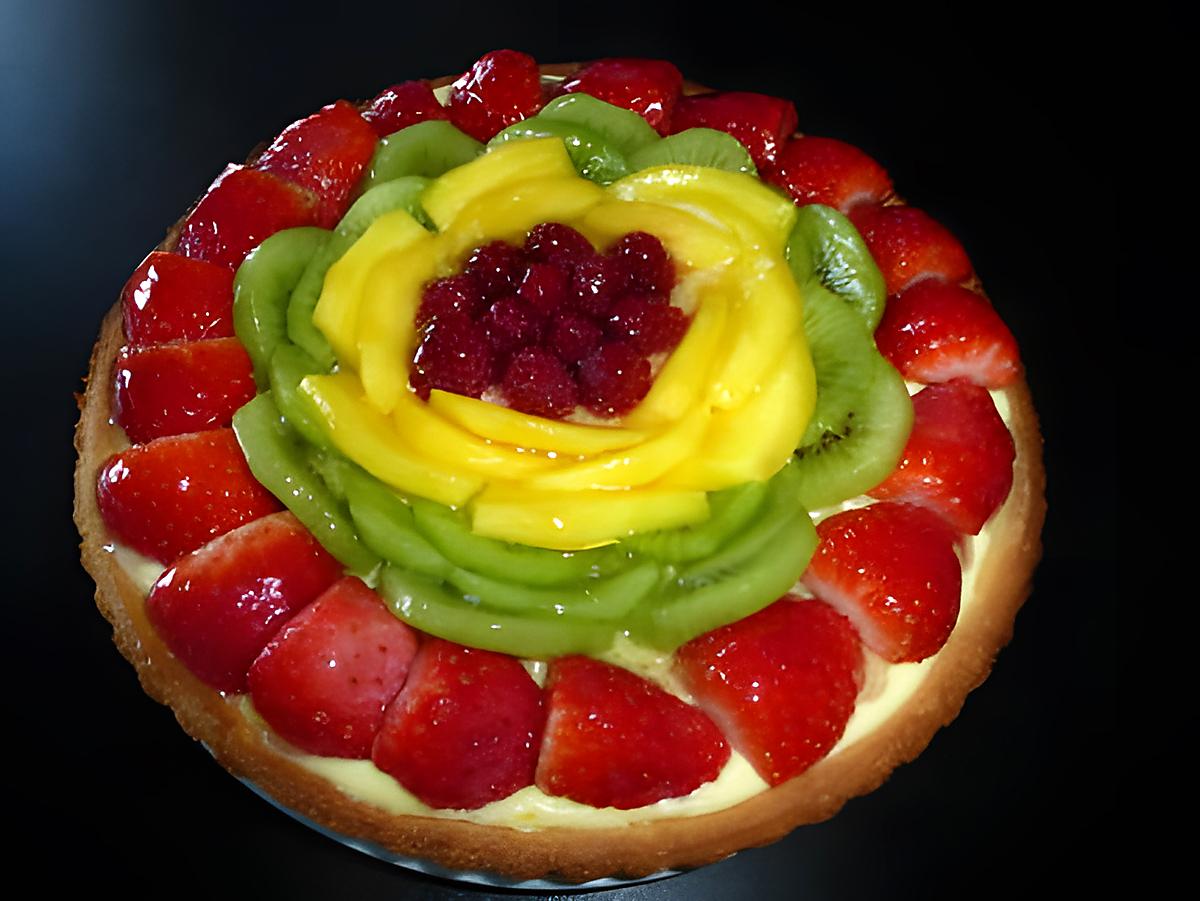 recette Tarte aux fruits