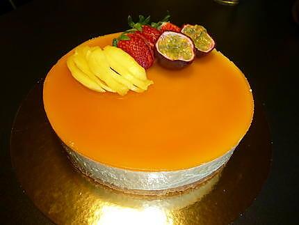 recette Entremet au fruits de la passion