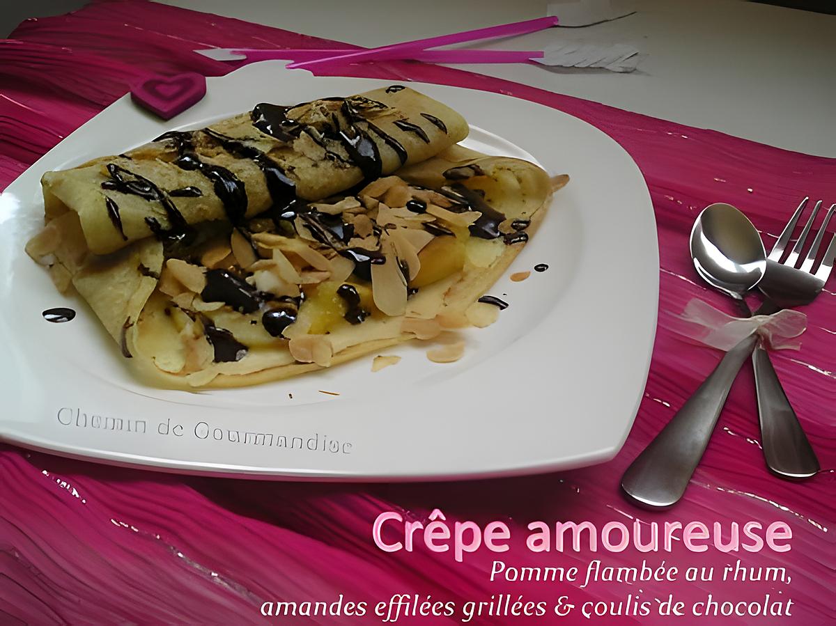 recette Crêpes amoureuse [St Valentin]