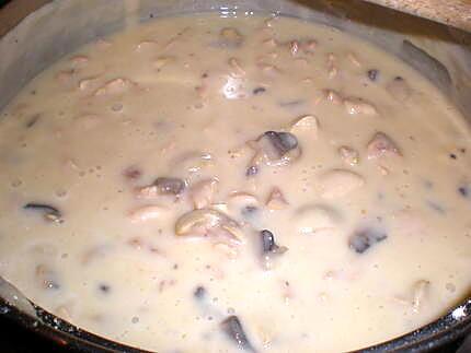 recette RIS DE VEAU  SAUCE POULETTE