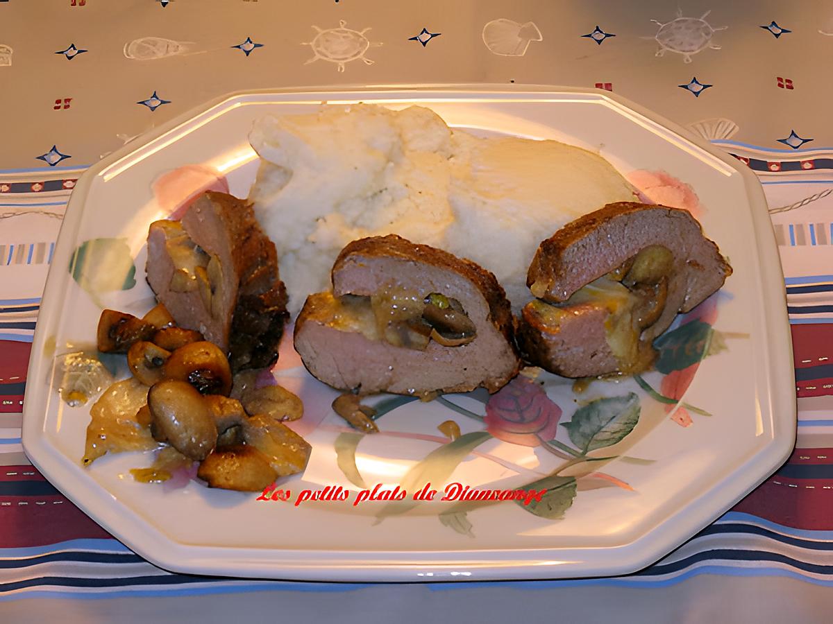 recette Filet de porc farci