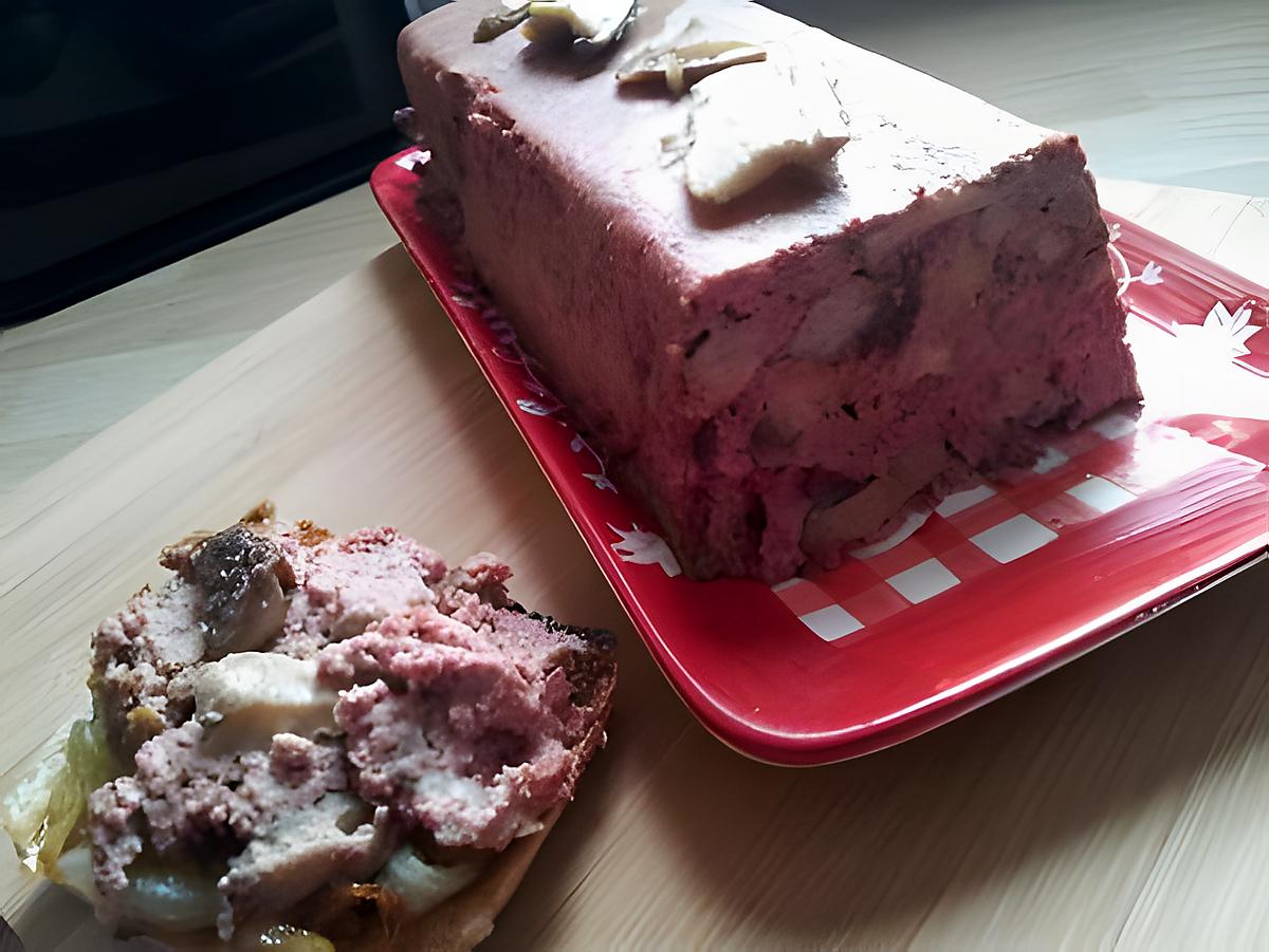 recette Terrine de cêpes aux foies de volaille