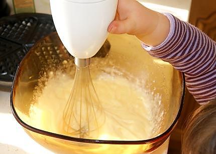 recette Gaufres à la crème (moins grosses que celle d'avant mais toutes aussi bonnes)