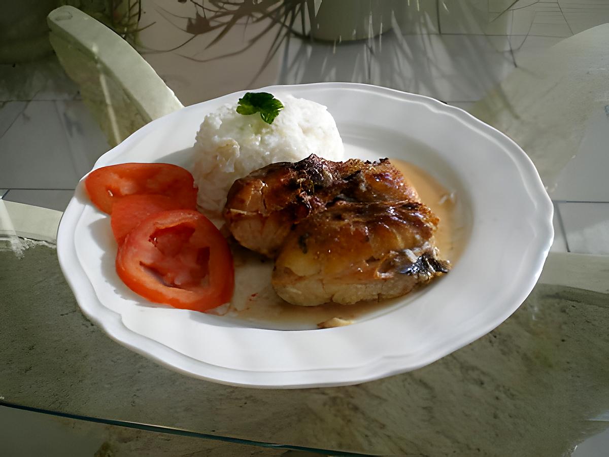 recette Darnes de poisson (vivaneau) au four