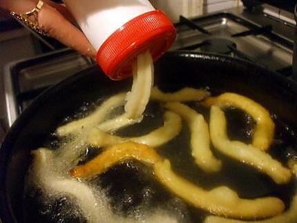 recette " Churros con Nutella..."....