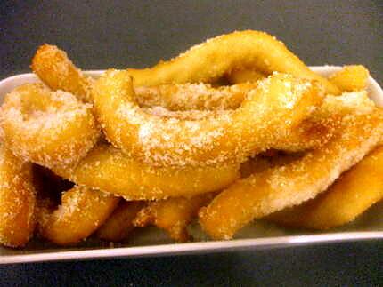 recette " Churros con Nutella..."....