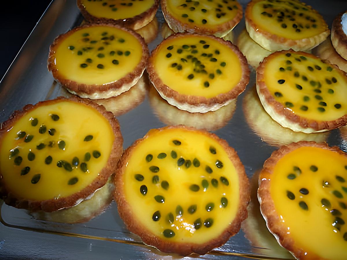 recette tartelette aux fruits de la passion......