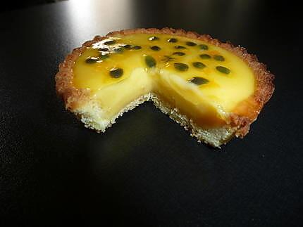 recette tartelette aux fruits de la passion......