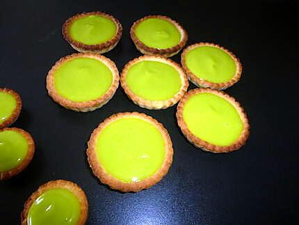 recette Tartelette aux citron vert meringué