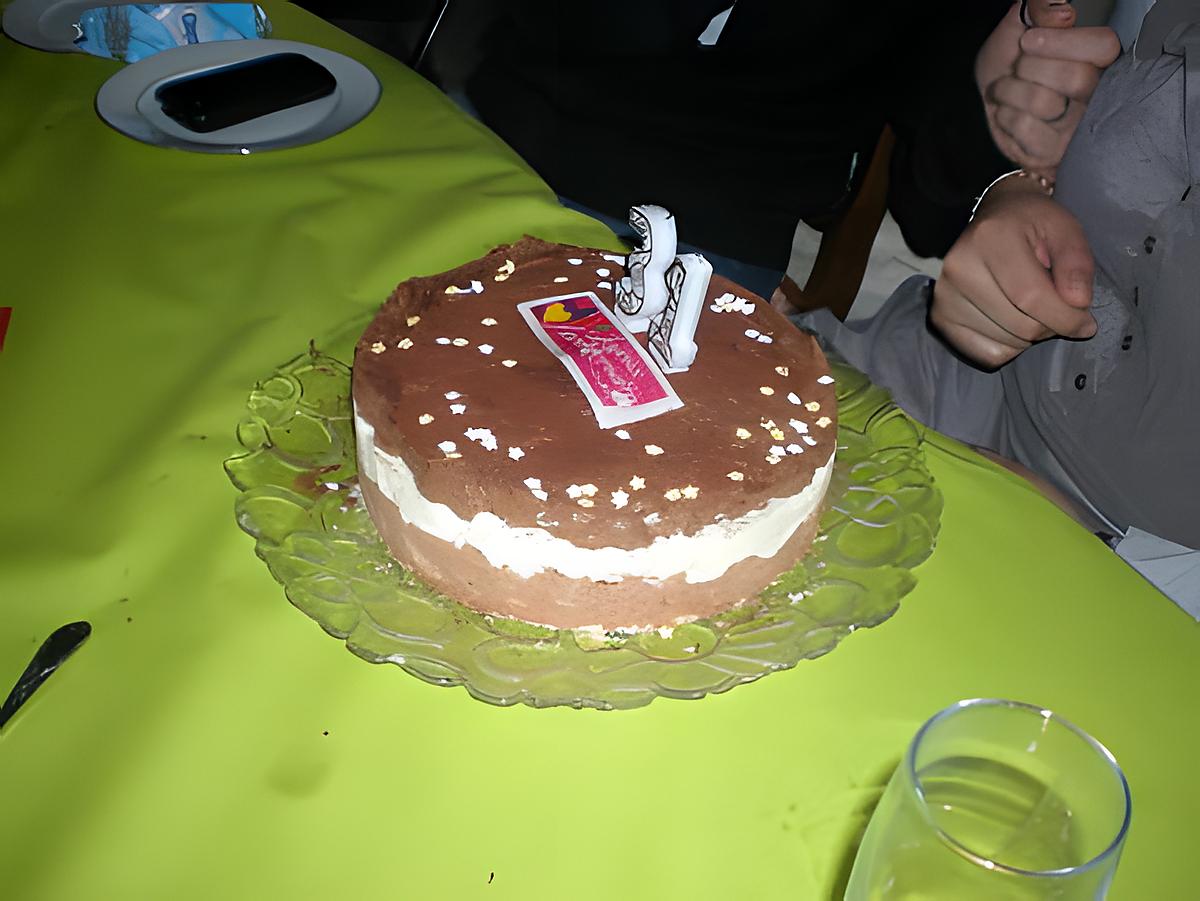 recette gâteau aux trois chocolats anniversaire de ma fille VANESSA