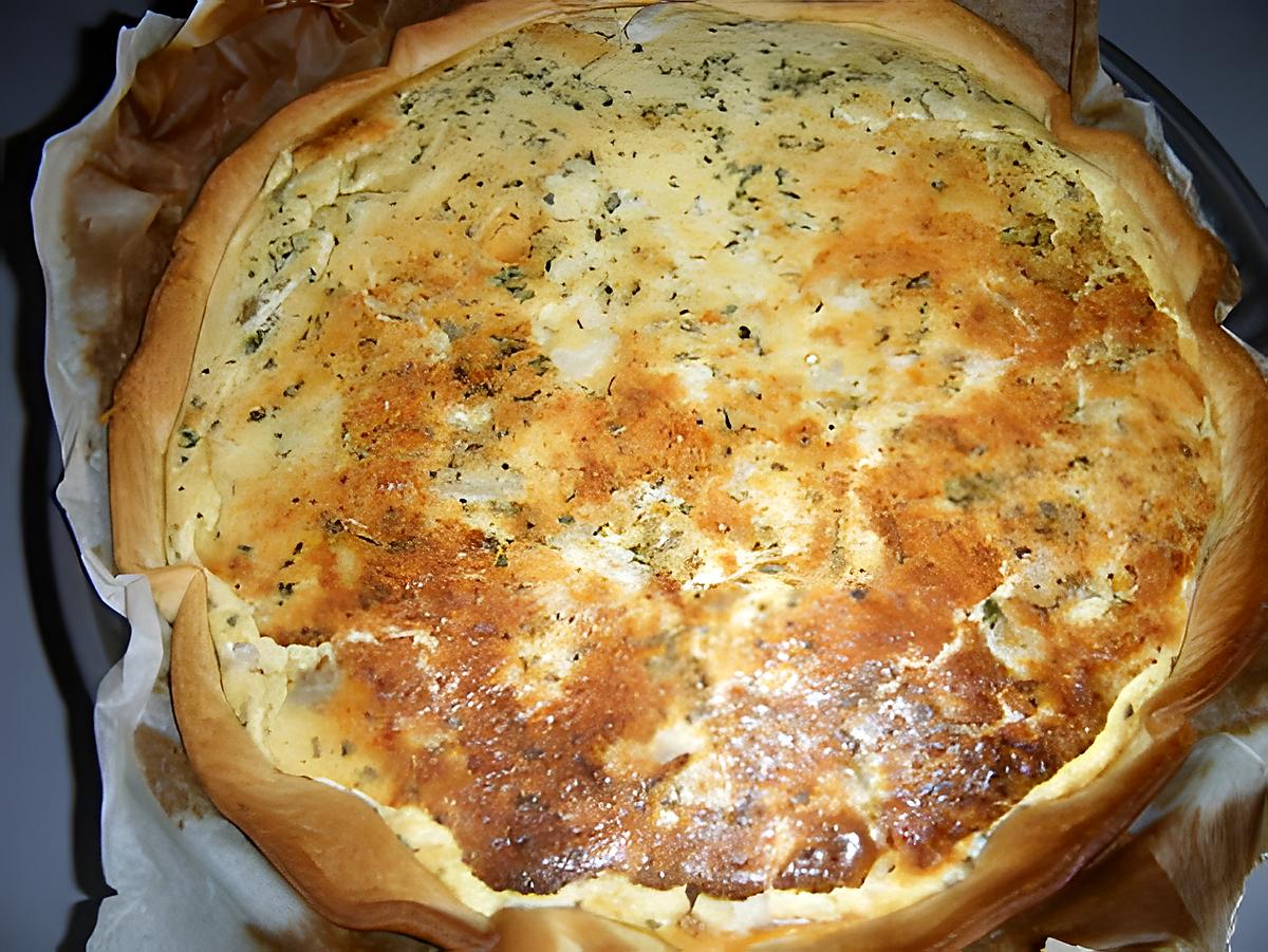 recette QUICHE AUX POISSONS