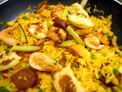 recette PAELLA  "RAPIDE"