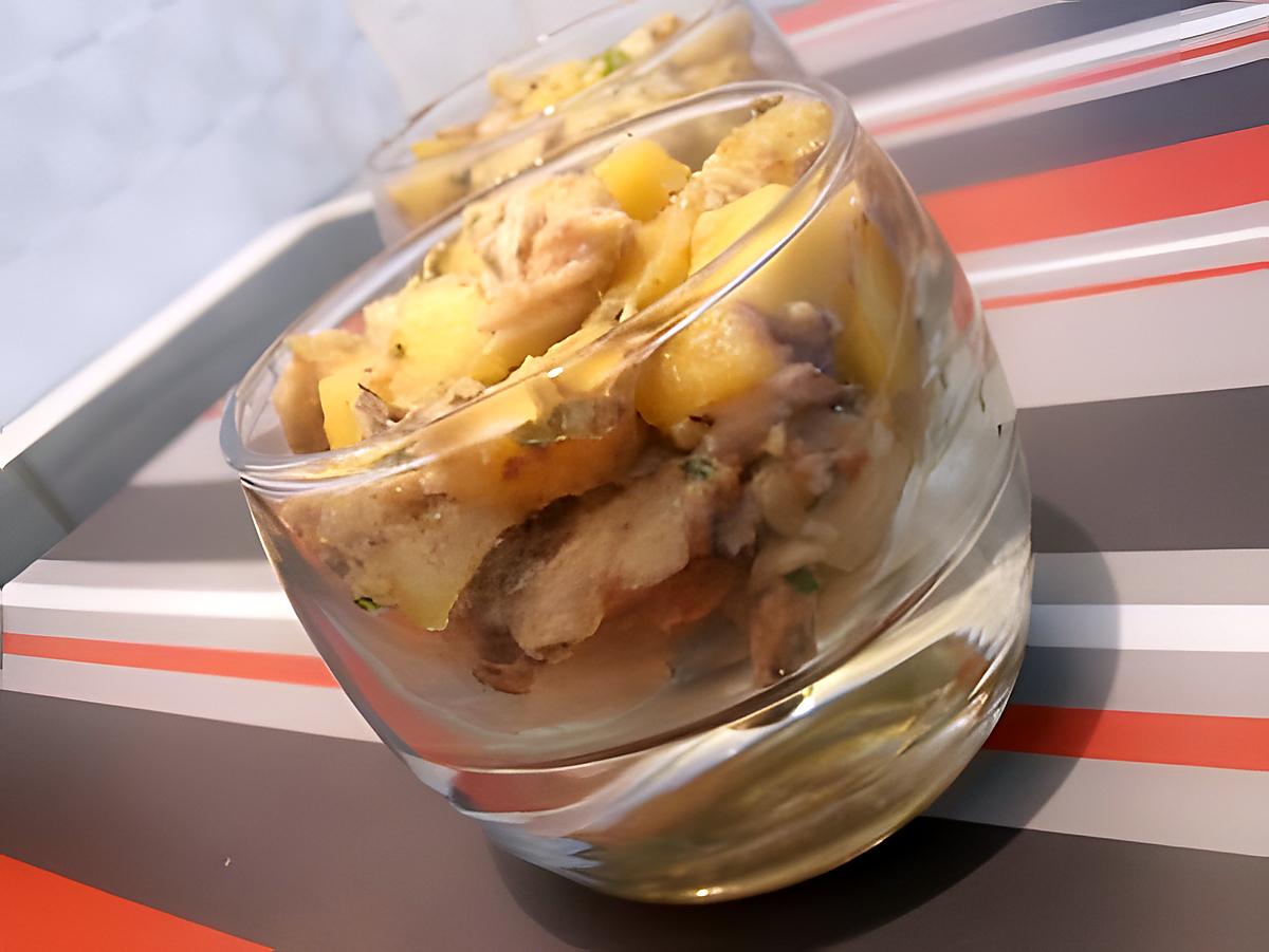 recette verrine "vieux port"