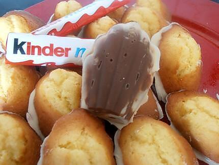 recette madeleines au kinder