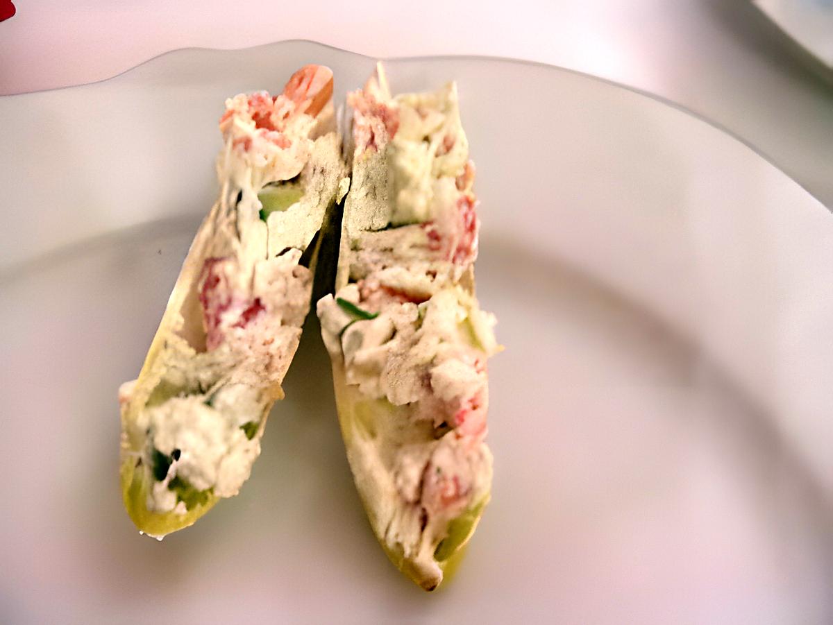 recette endives garnies