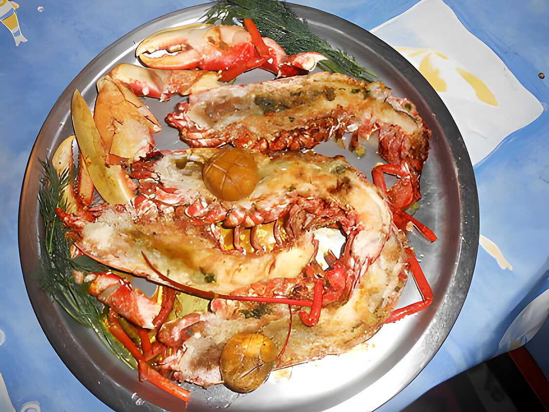 Hommards Recette de Homards flambés au cognac
