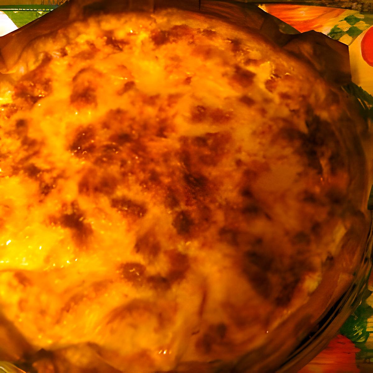 recette quiche façon tartiflette pour soirées d'hiver!!!!