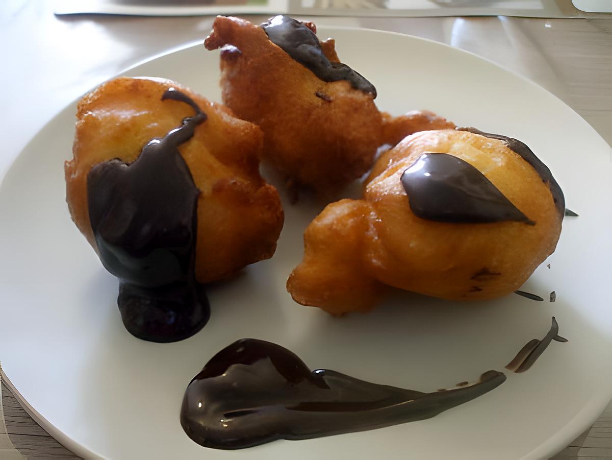 recette Les beignets de la plage.. au nutella....." Les chouchoux..."... Miammmmm.....!!!!