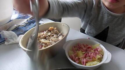 recette tartiflette par mes petites filles