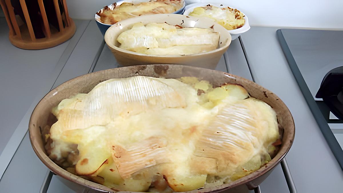 recette tartiflette par mes petites filles