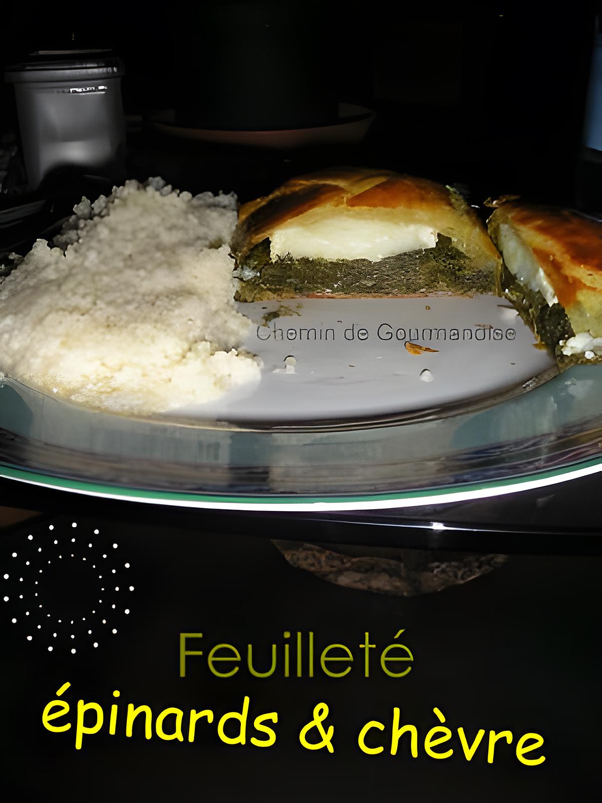 recette Feuilletés épinards & chèvre