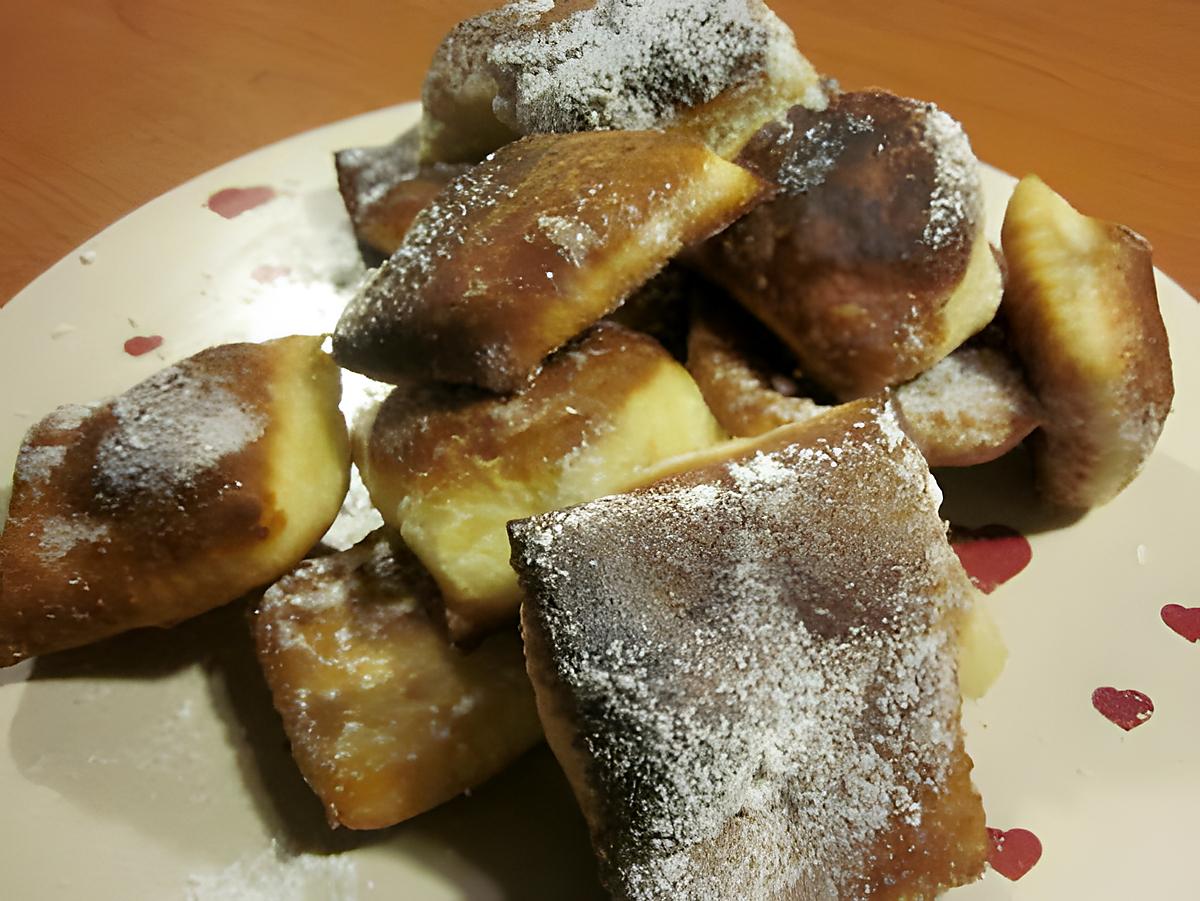 recette BEIGNETS DE CARNAVAL