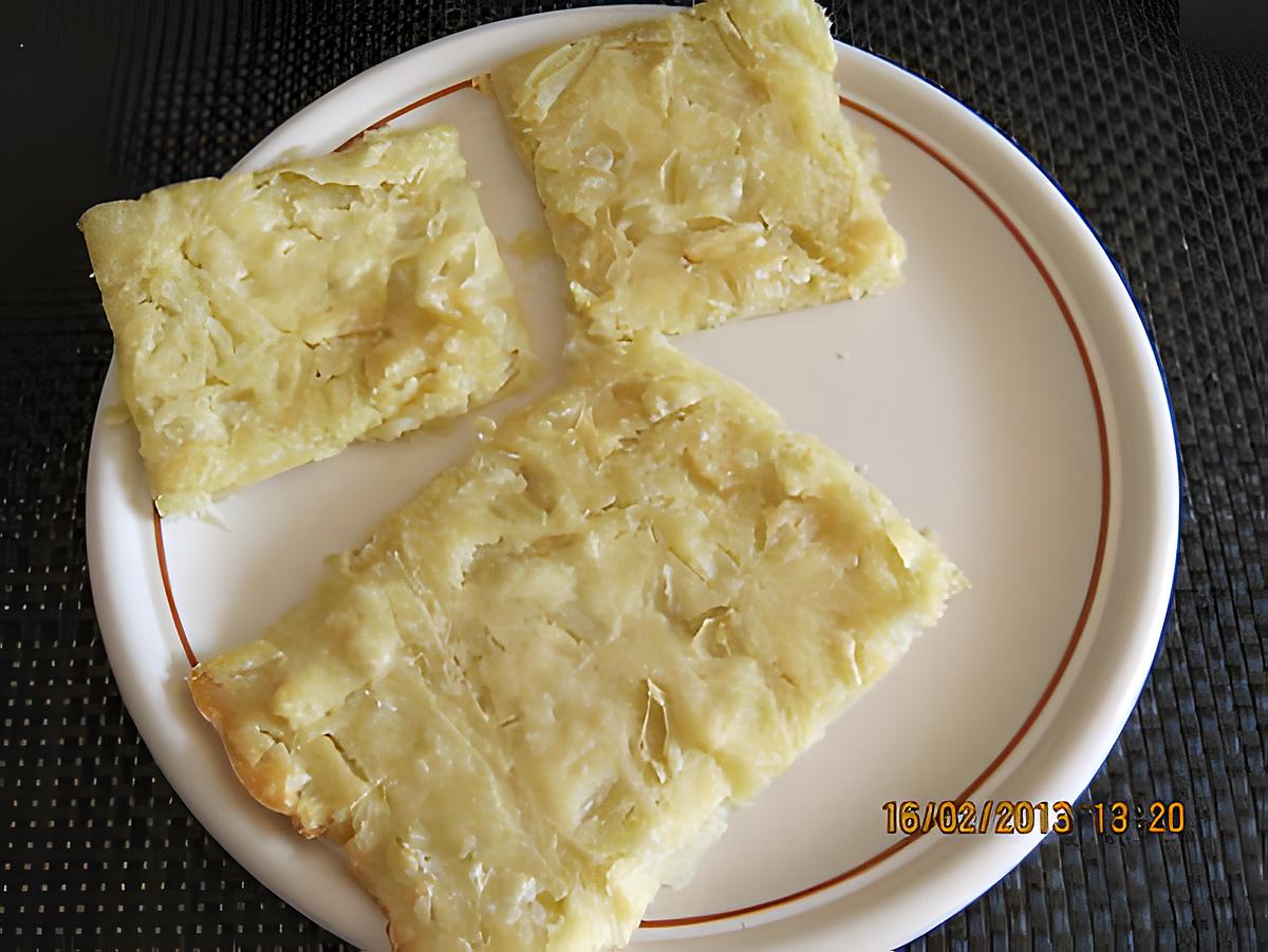 recette FOCACCIA AUX OIGNONS