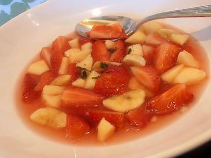 recette soupe de fruits