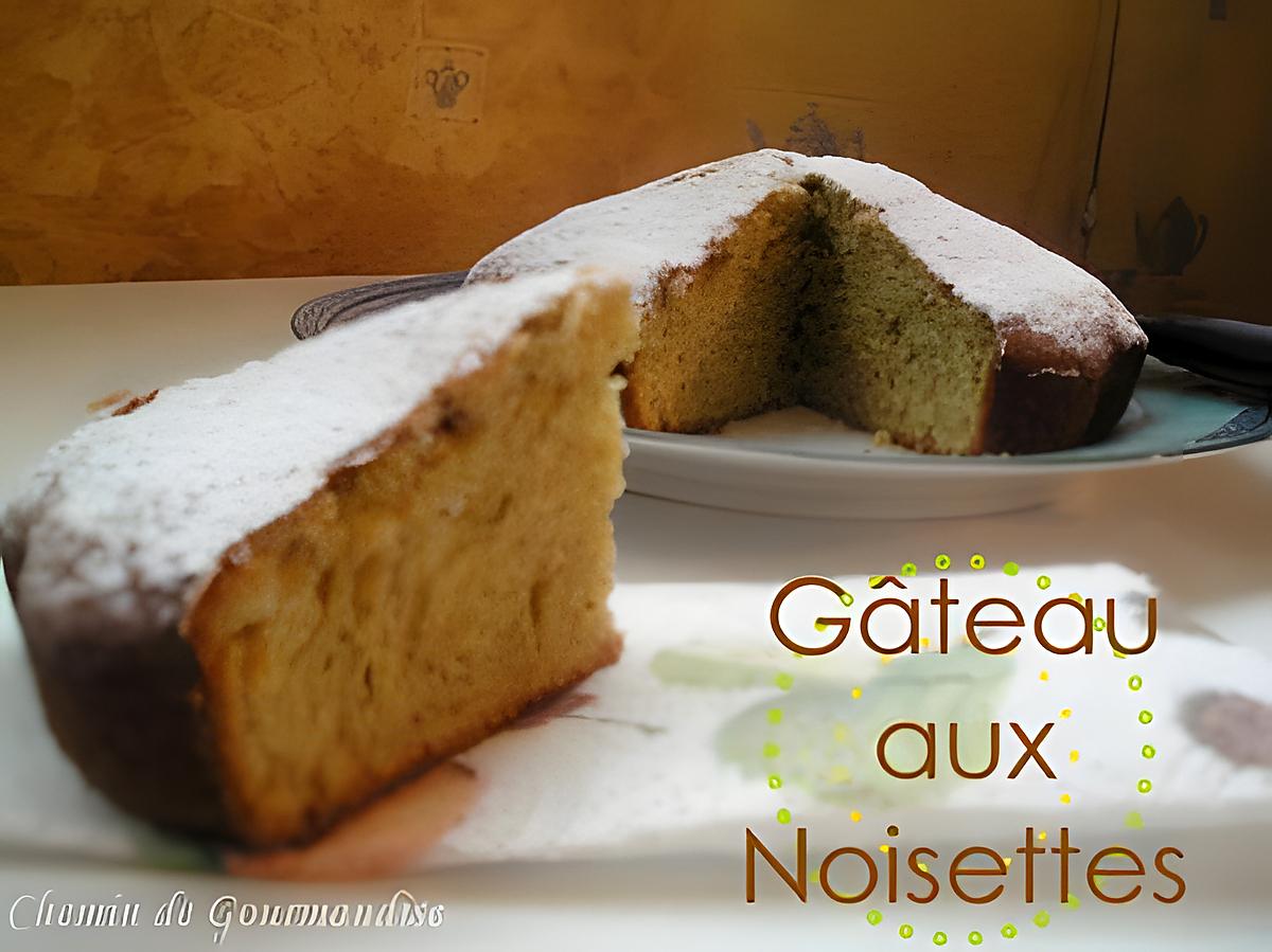recette Gâteau aux noisettes