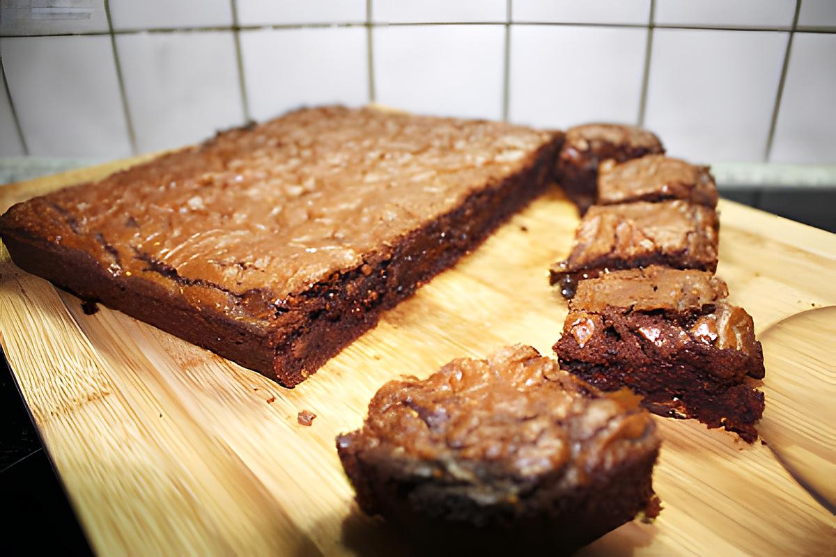 recette Brownies au beurre de cacahuètes