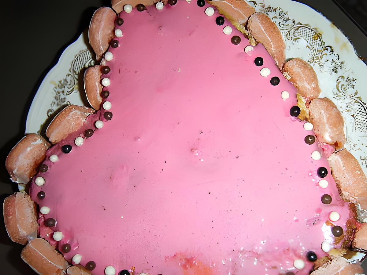 recette MON GATEAU DE ST VALENTIN