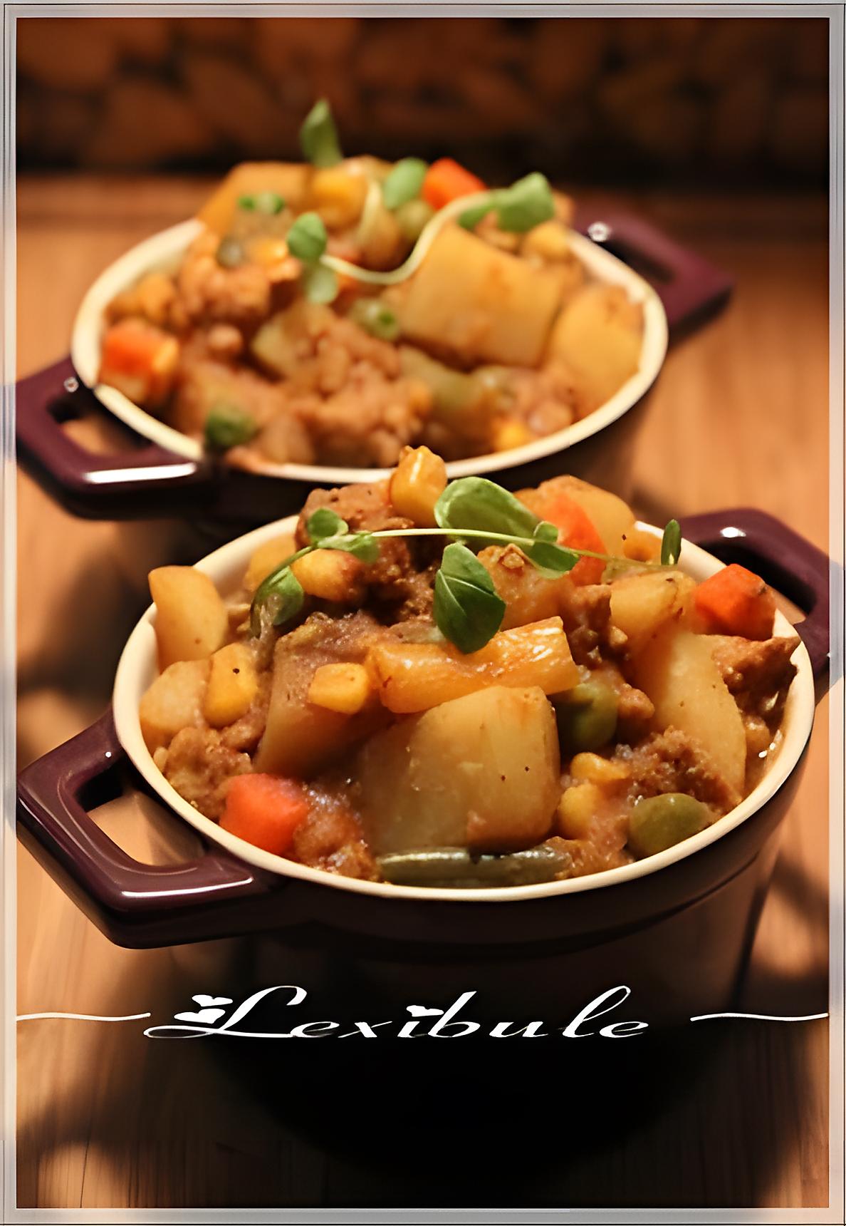 recette ~Curry de porc et de pommes de terre~
