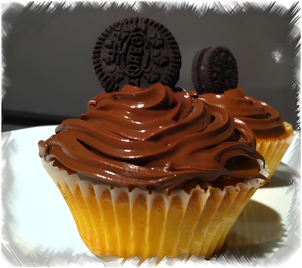 recette Cupcakes oreo Nutella