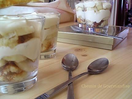 recette Tiramisu à la banane