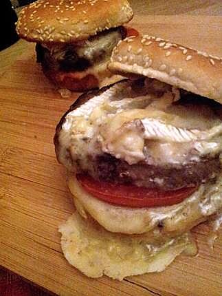 recette Burgers normand (au camembert)