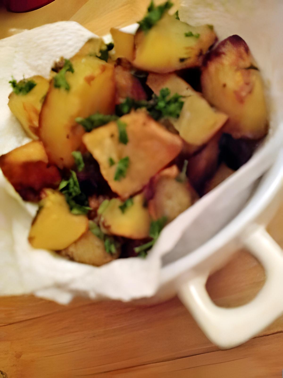 Recette de patates rôties au four